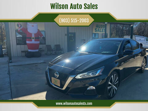 2021 Nissan Altima for sale at Wilson Auto Sales in Chandler TX