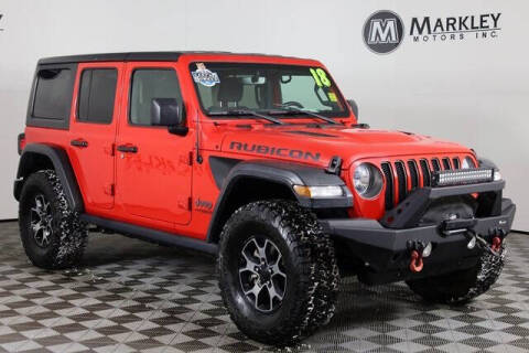 2018 Jeep Wrangler Unlimited for sale at Markley Motors in Fort Collins CO