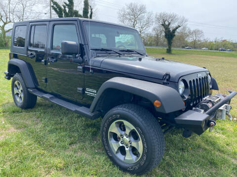 2010 Jeep Wrangler Unlimited for sale at Shoreline Auto Sales LLC in Berlin MD
