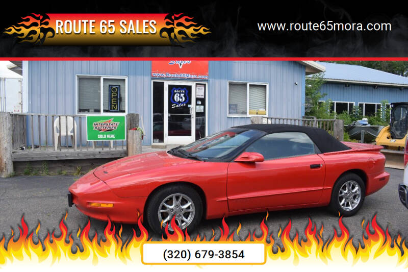 1995 Pontiac Firebird for sale at Route 65 Sales in Mora MN