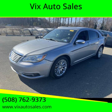 2013 Chrysler 200 for sale at Vix Auto Sales in Worcester MA