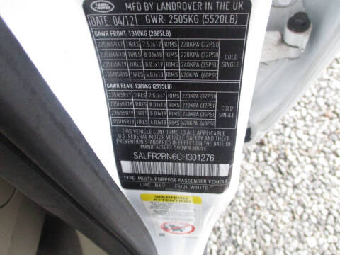 2012 Land Rover LR2 HSE