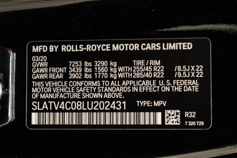 2020 Rolls-Royce Cullinan