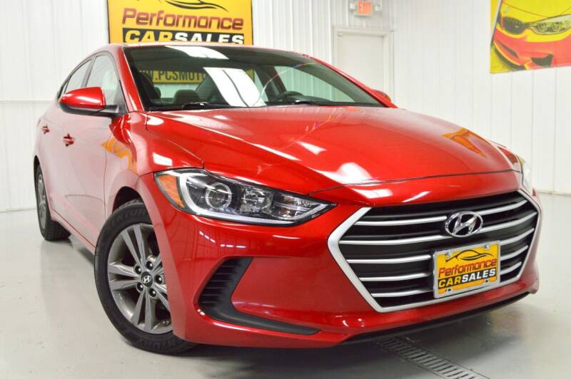 2018 Hyundai Elantra for sale at Performance car sales in Joliet IL