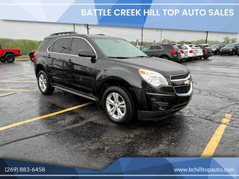 2012 Chevrolet Equinox for sale at Battle Creek Hill Top Auto Sales in Battle Creek MI