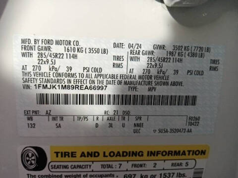 2024 Ford Expedition MAX Platinum