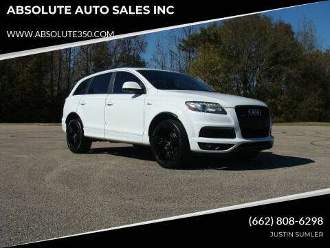 2014 Audi Q7 for sale at ABSOLUTE AUTO SALES INC in Corinth MS
