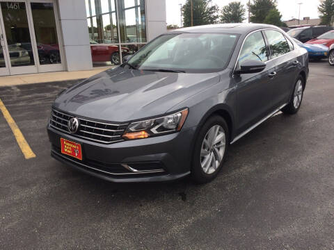 2018 Volkswagen Passat for sale at RABIDEAU'S AUTO MART in Green Bay WI