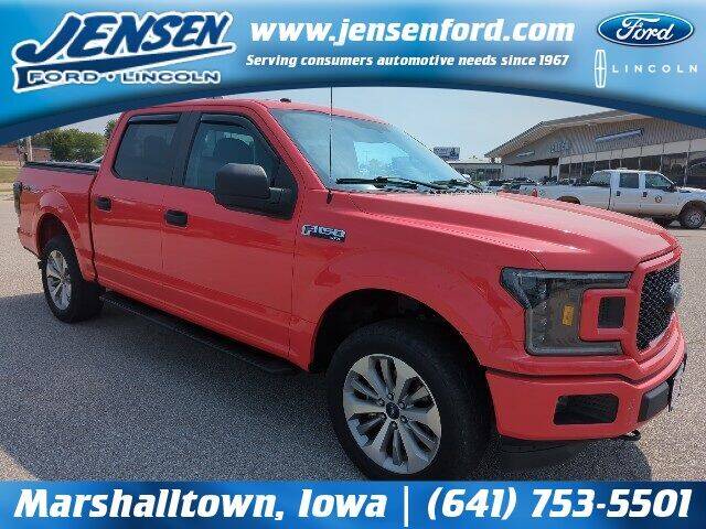 2018 Ford F-150 for sale at JENSEN FORD LINCOLN MERCURY in Marshalltown IA