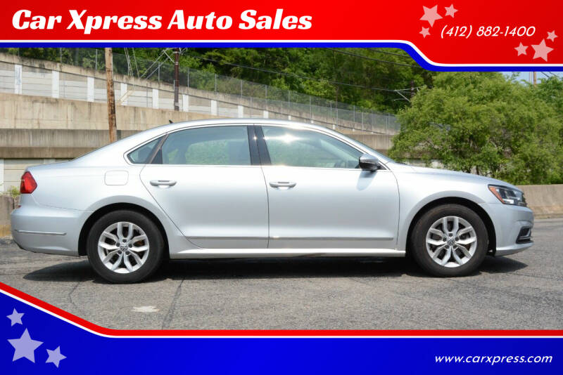 2016 Volkswagen Passat for sale at Car Xpress Auto Sales in Pittsburgh PA