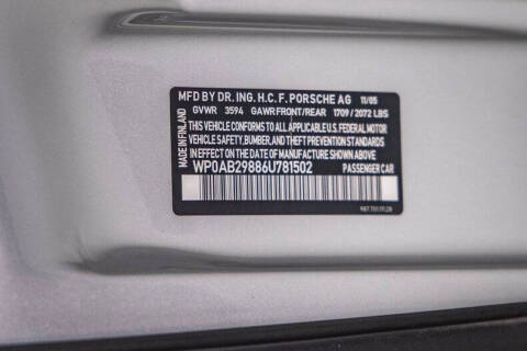 2006 Porsche Cayman S