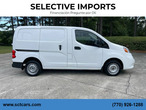 2020 Nissan NV200 for sale at SELECTIVE IMPORTS in Woodstock GA