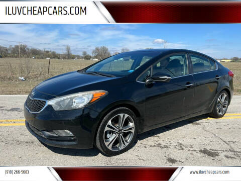 2016 Kia Forte for sale at ILUVCHEAPCARS.COM in Tulsa OK