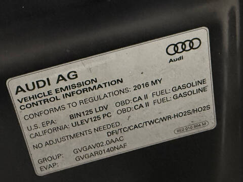 2016 Audi A6 2.0T Premium Plus