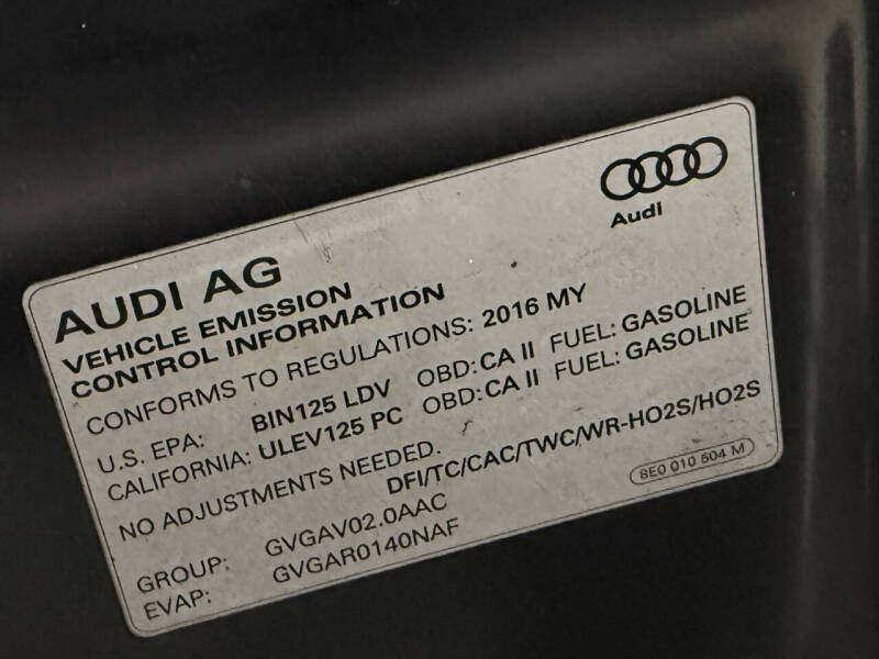 2016 Audi A6 2.0T Premium Plus