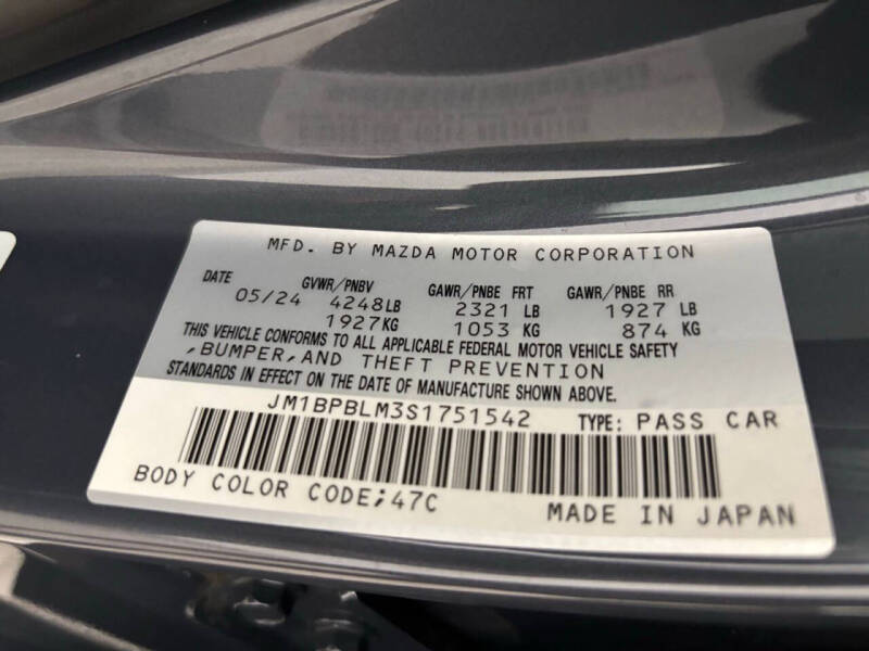 2025 Mazda Mazda3 Hatchback 2.5 S Carbon Edition