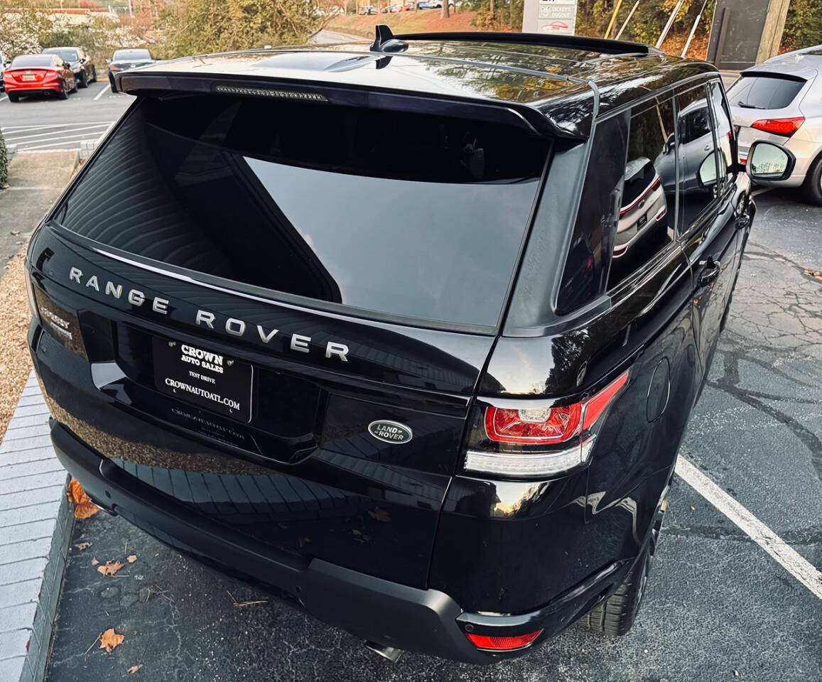 2015 Land Rover Range Rover Sport for sale at Crown Auto Sales in Marietta, GA