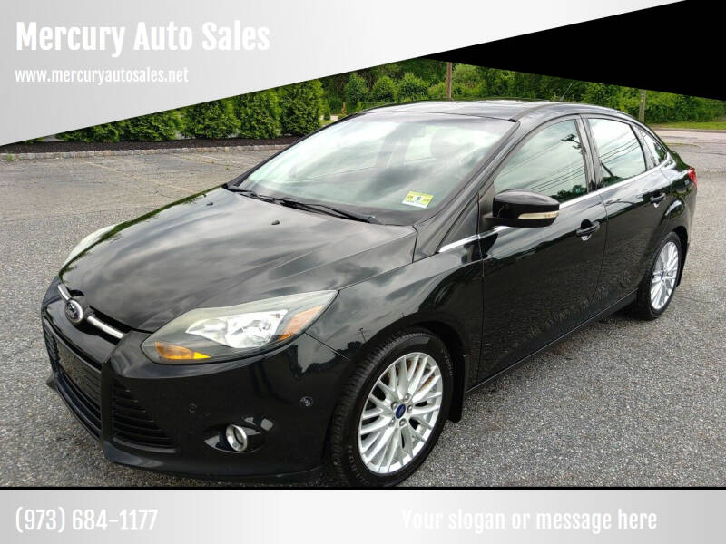 2014 Ford Focus for sale at Mercury Auto Sales in Woodland Park NJ