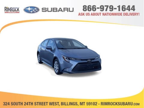 2023 Toyota Corolla for sale at RIMROCK SUBARU in Billings MT