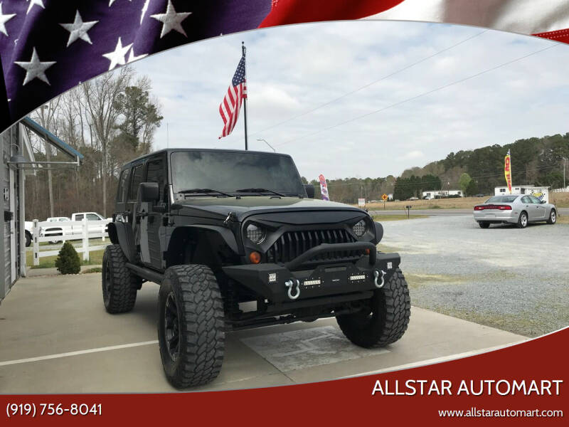 2008 Jeep Wrangler Unlimited for sale at Allstar Automart in Benson NC