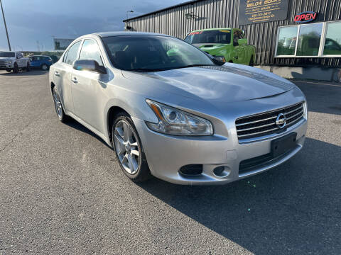2014 Nissan Maxima for sale at BELOW BOOK AUTO SALES in Idaho Falls ID