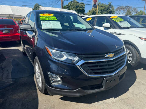 2020 Chevrolet Equinox for sale at CROWN AUTO INC, in South Gate CA