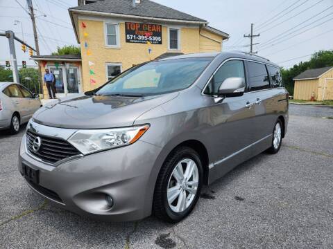 2011 Nissan Quest for sale at Top Gear Motors in Winchester VA