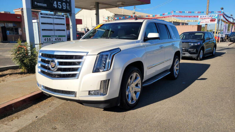 2015 Cadillac Escalade for sale at Martinez Used Cars INC in Livingston CA