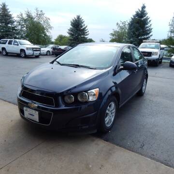 2016 Chevrolet Sonic for sale at TIM'S ALIGNMENT & AUTO SVC in Fond Du Lac WI