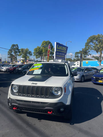 2015 Jeep Renegade for sale at Lucas Auto Center 2 in South Gate CA