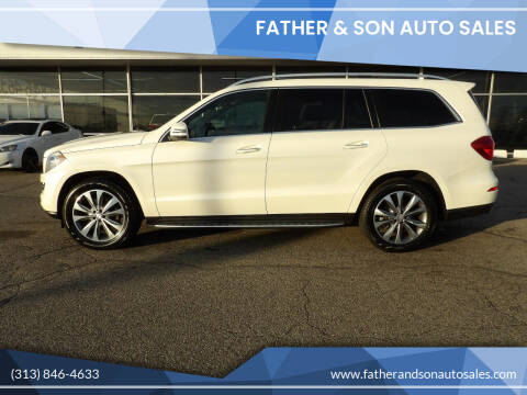 2015 Mercedes-Benz GL-Class for sale at Father & Son Auto Sales in Dearborn MI
