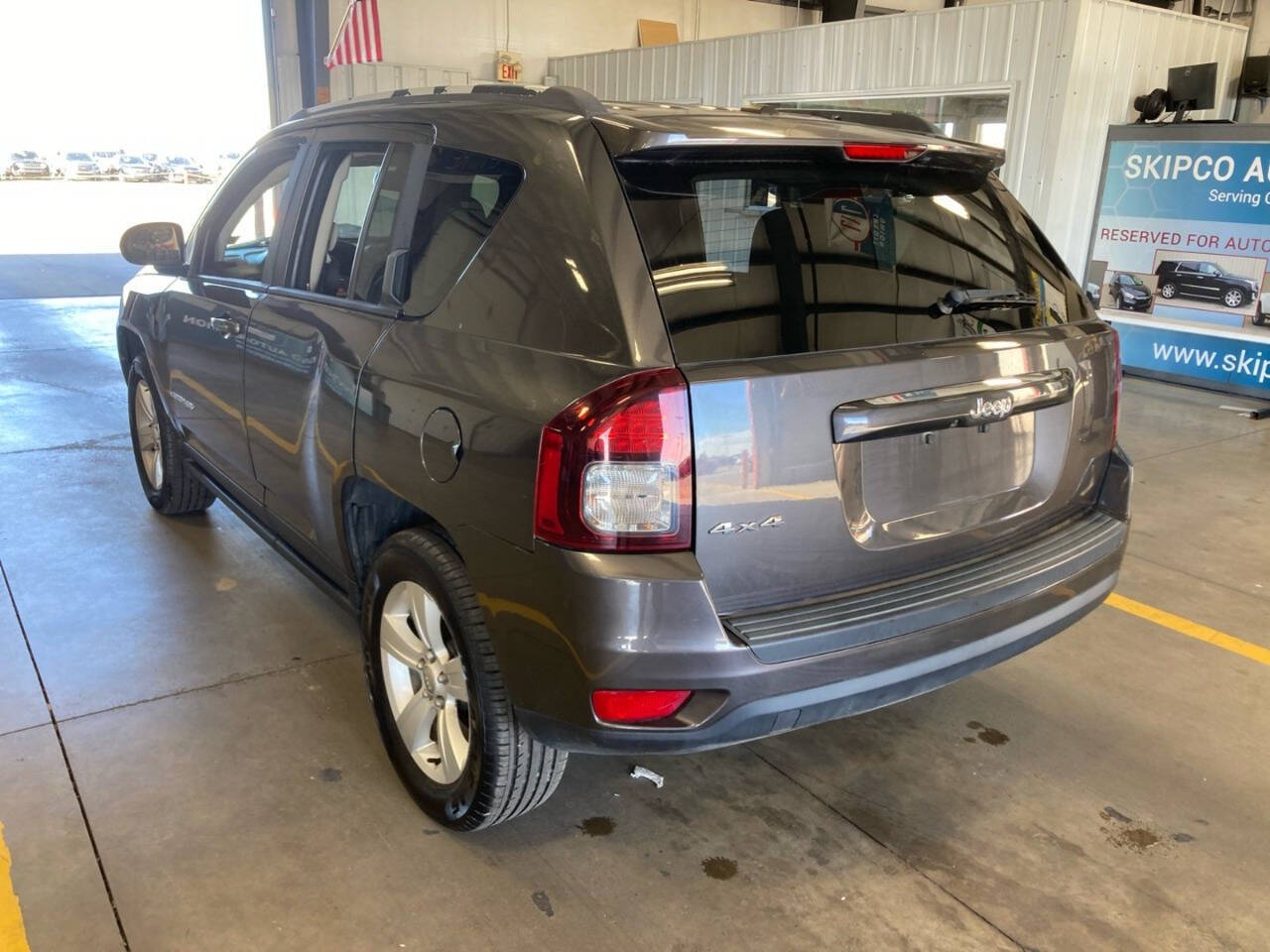 Gray 2016 Jeep Compass Sport 4x4 Sport 4dr SUV 2