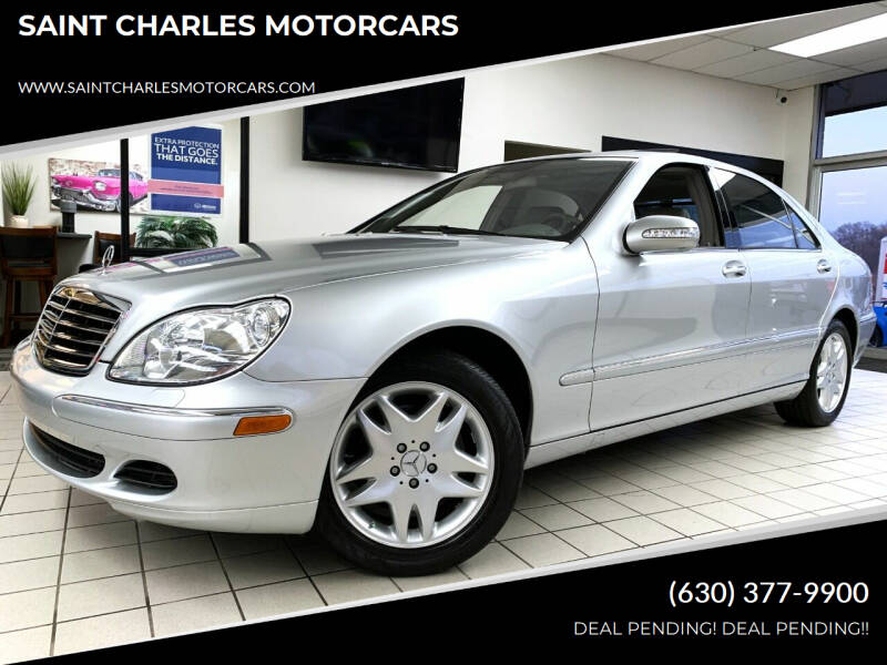 2006 Mercedes-Benz S-Class for sale at SAINT CHARLES MOTORCARS in Saint Charles IL