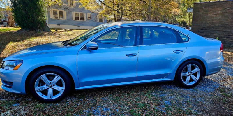 2012 Volkswagen Passat for sale at Progress Auto Sales in Durham NC