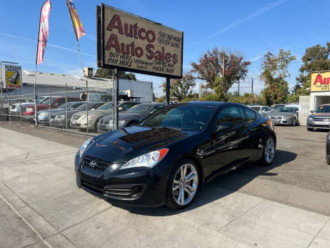 2012 Hyundai Genesis Coupe for sale at AUTCO AUTO SALES in Fresno CA