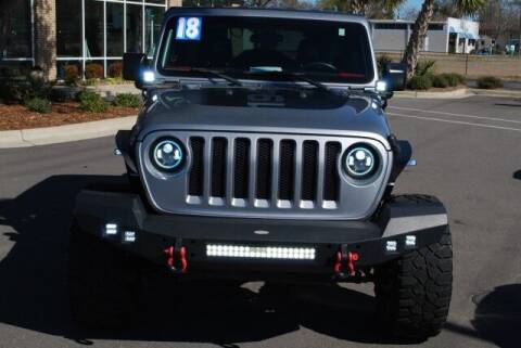 2018 Jeep Wrangler for sale at BlueWater MotorSports in Wilmington NC