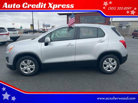 2015 Chevrolet Trax for sale at Auto Credit Xpress in North Little Rock AR