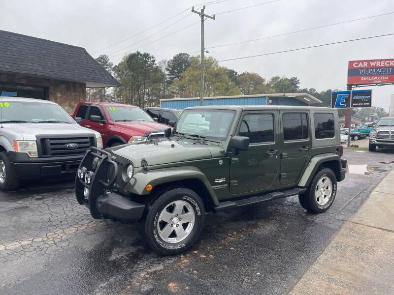 2008 Jeep Wrangler Unlimited for sale at E Motors LLC in Anderson SC
