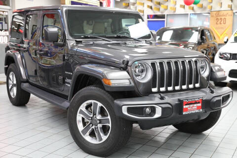 2018 Jeep Wrangler Unlimited for sale at Windy City Motors in Chicago IL
