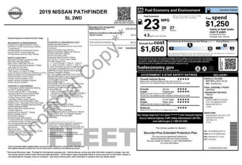 2019 Nissan Pathfinder SL