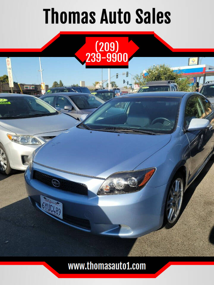 Blue 2009 Scion tC Base Base 2dr Hatchback 5M 1