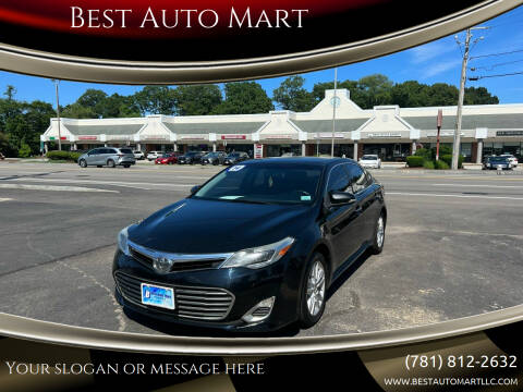 2014 Toyota Avalon for sale at Best Auto Mart in Weymouth MA