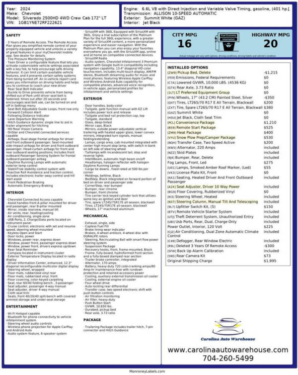 2024 Chevrolet Silverado 2500HD LT