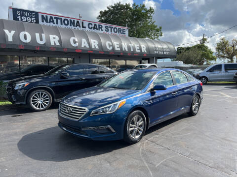 2015 Hyundai Sonata for sale at National Car Store in West Palm Beach FL