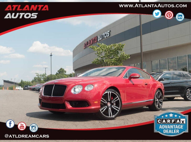 2013 Bentley Continental GT V8