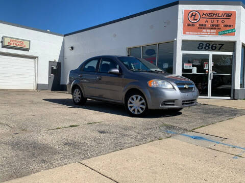 2009 Chevrolet Aveo for sale at HIGHLINE AUTO LLC in Kenosha WI