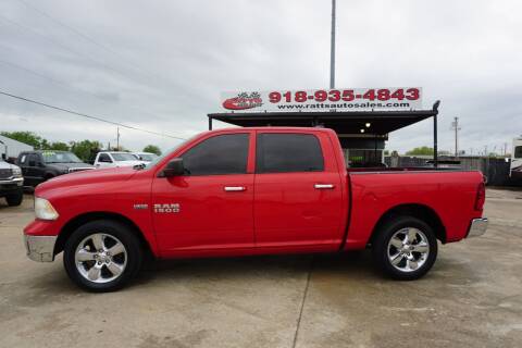 2013 RAM 1500 for sale at Ratts Auto Sales in Collinsville OK