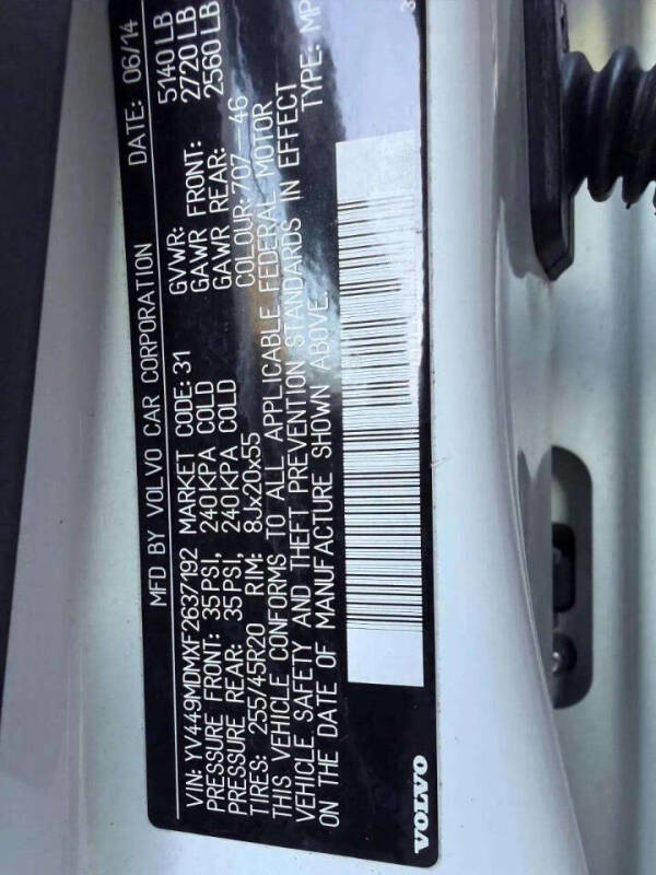 2015 Volvo XC60 T6 Drive-E Platinum