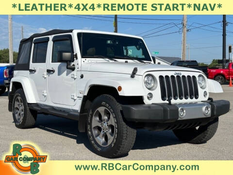 2018 Jeep Wrangler JK Unlimited for sale at R & B CAR CO - R&B CAR COMPANY in Columbia City IN