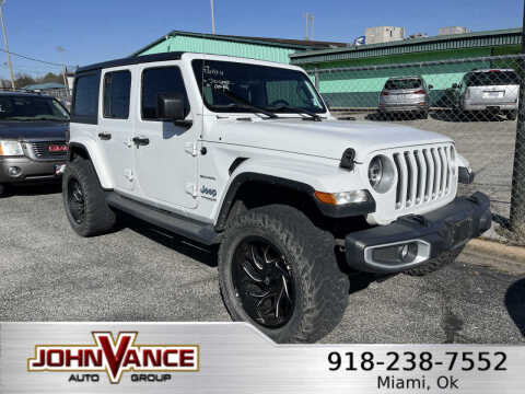 2019 Jeep Wrangler Unlimited for sale at Vance Fleet Services in Guthrie OK